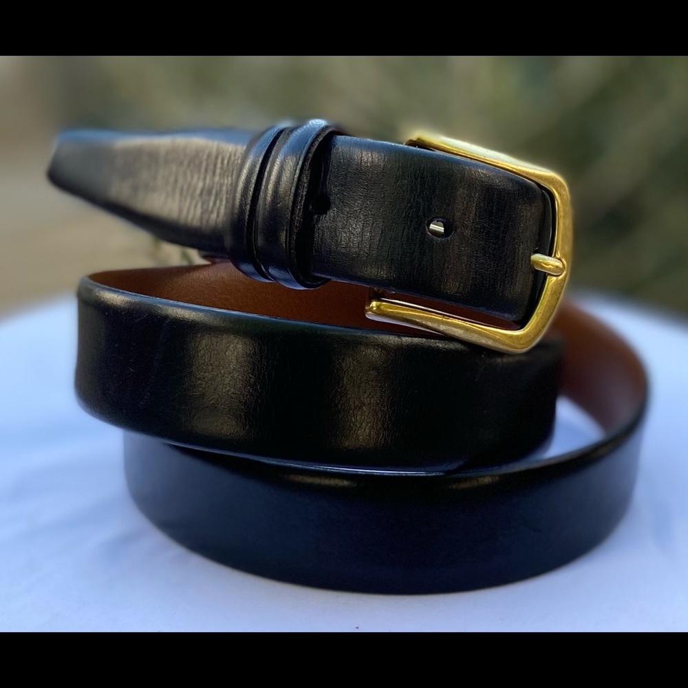 VTG Men’s Warehouse 🇮🇹 Made Leather Belt, Sz 40/100